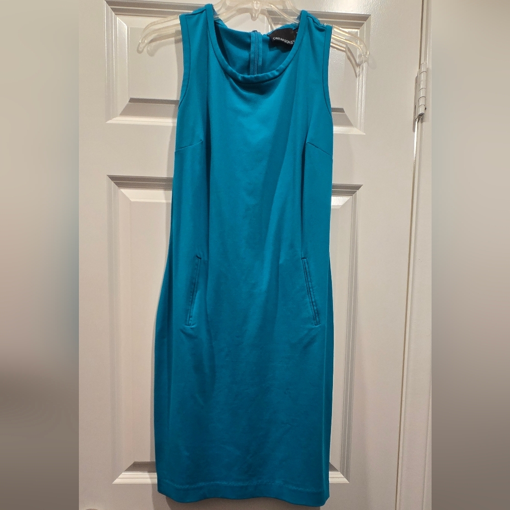 Cynthia Rowley Blue Sleeveless Dress